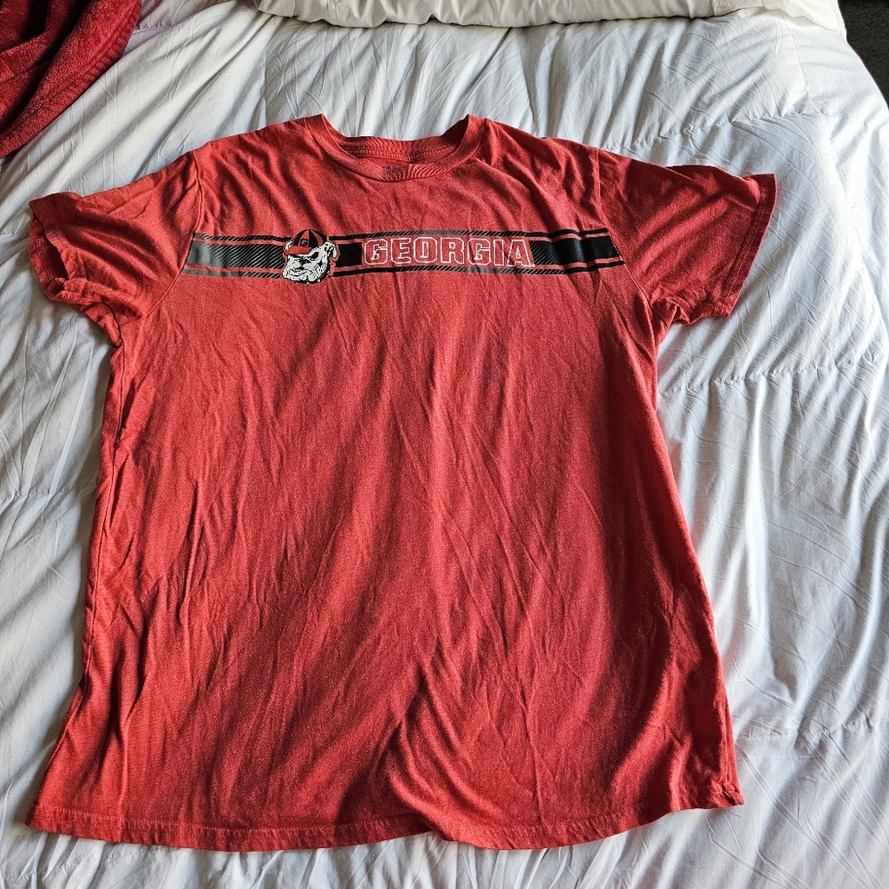 Georgia Bulldogs Red Tshirt